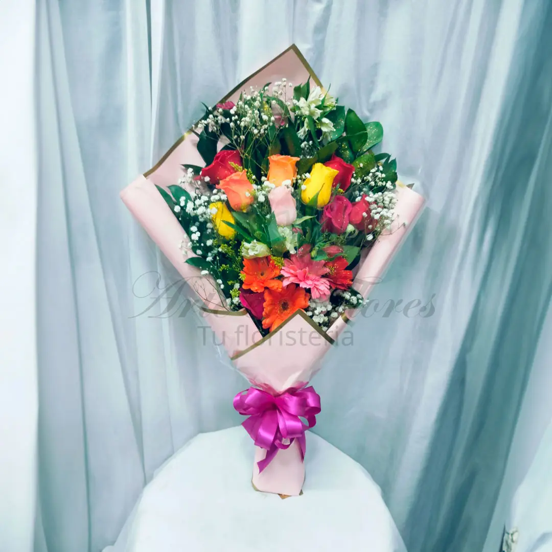 Bouquet Rosas de colores