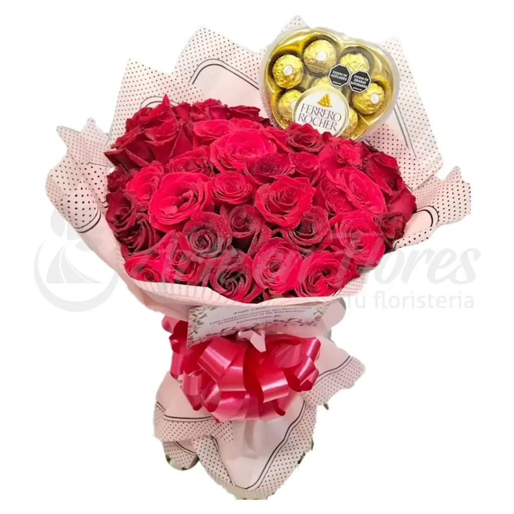 Rosas oro corazón